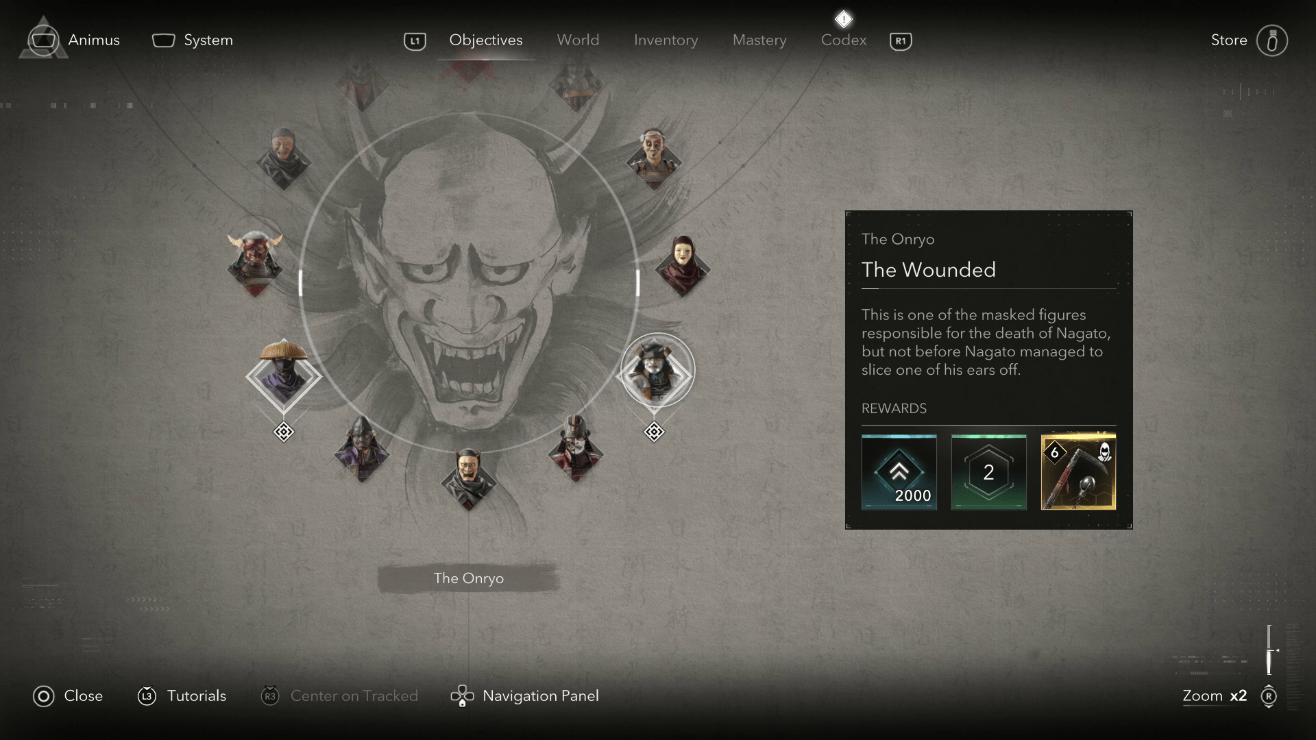 A player investigates The Wounded in Assassin’s Creed Shadows