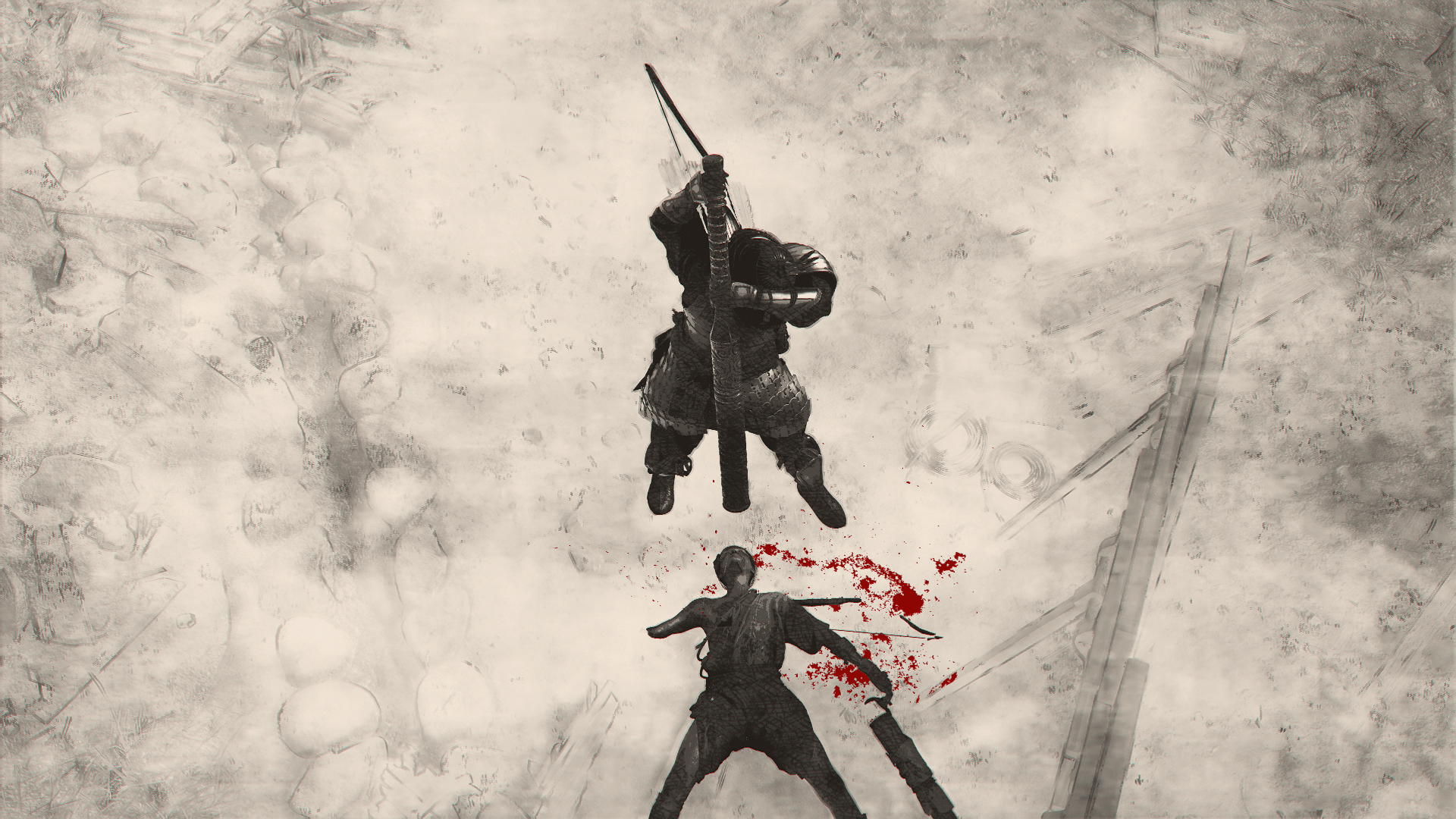 Yasuke prepares to smash an enemy’s head with a kanabo in Assassin’s Creed Shadows