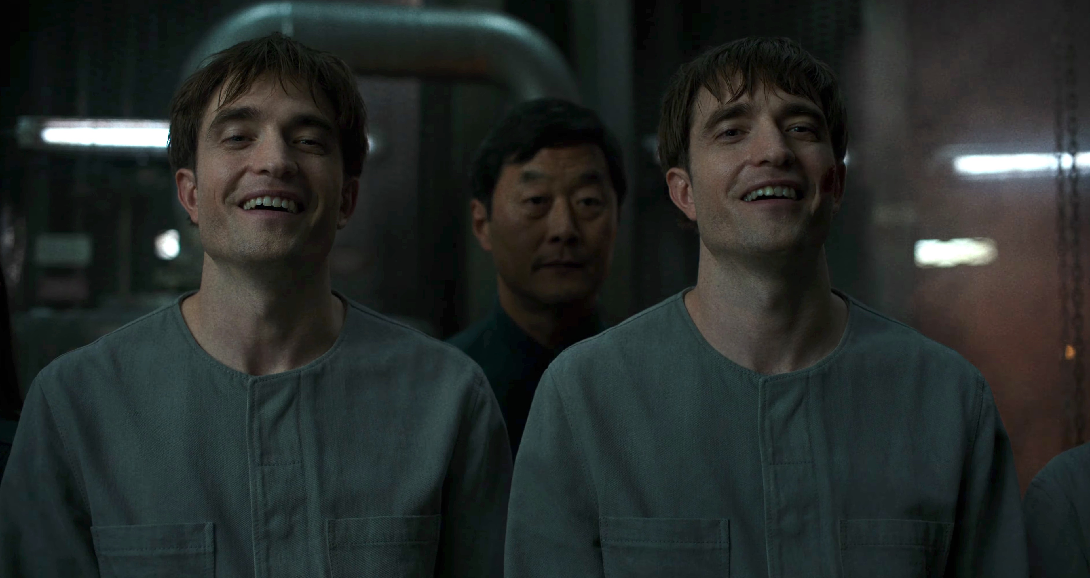 Robert Pattinson clones acting smug in Mickey 17