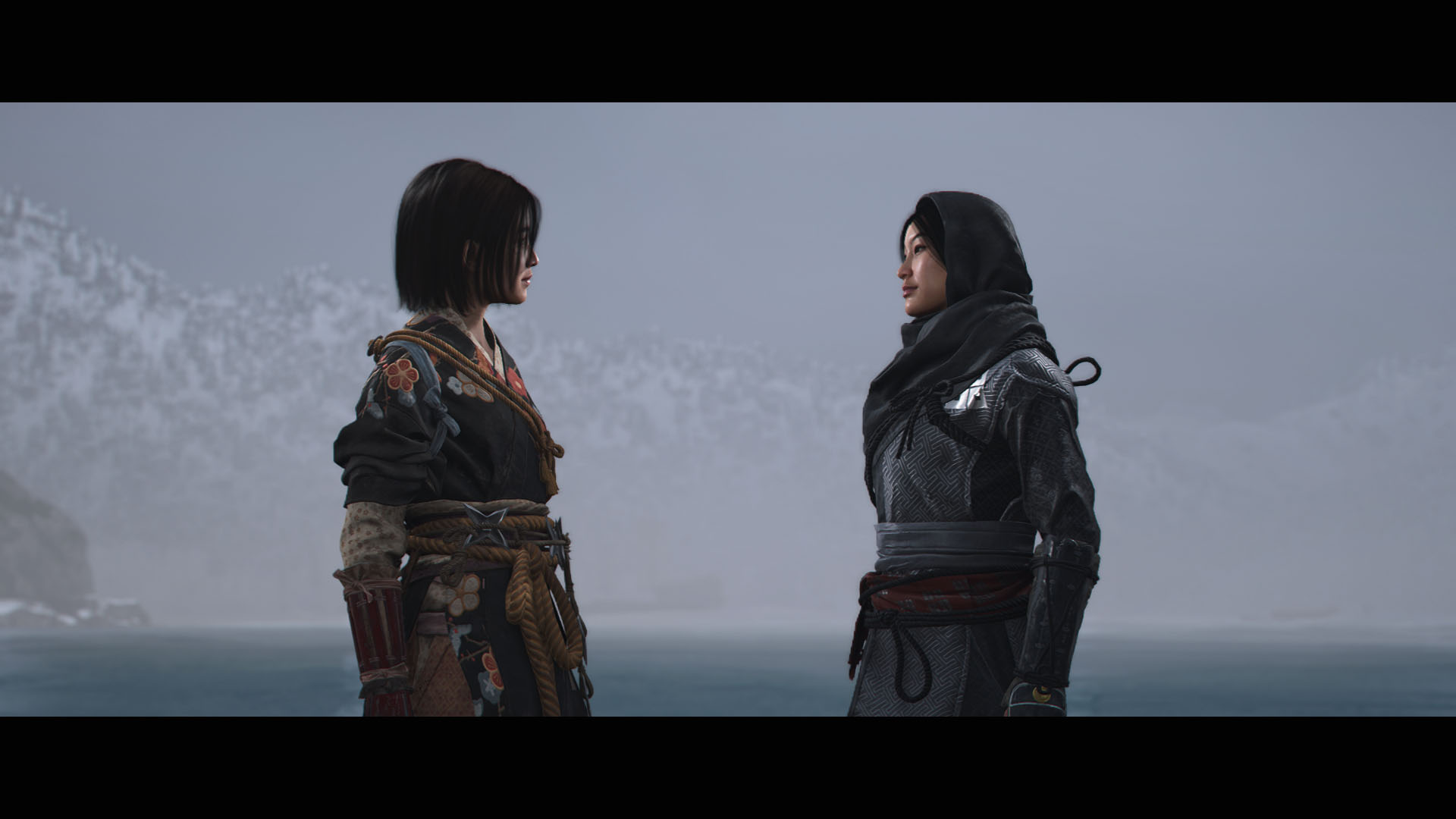 Naoe talks to Katsuhime and romances her in Assassin’s Creed Shadows