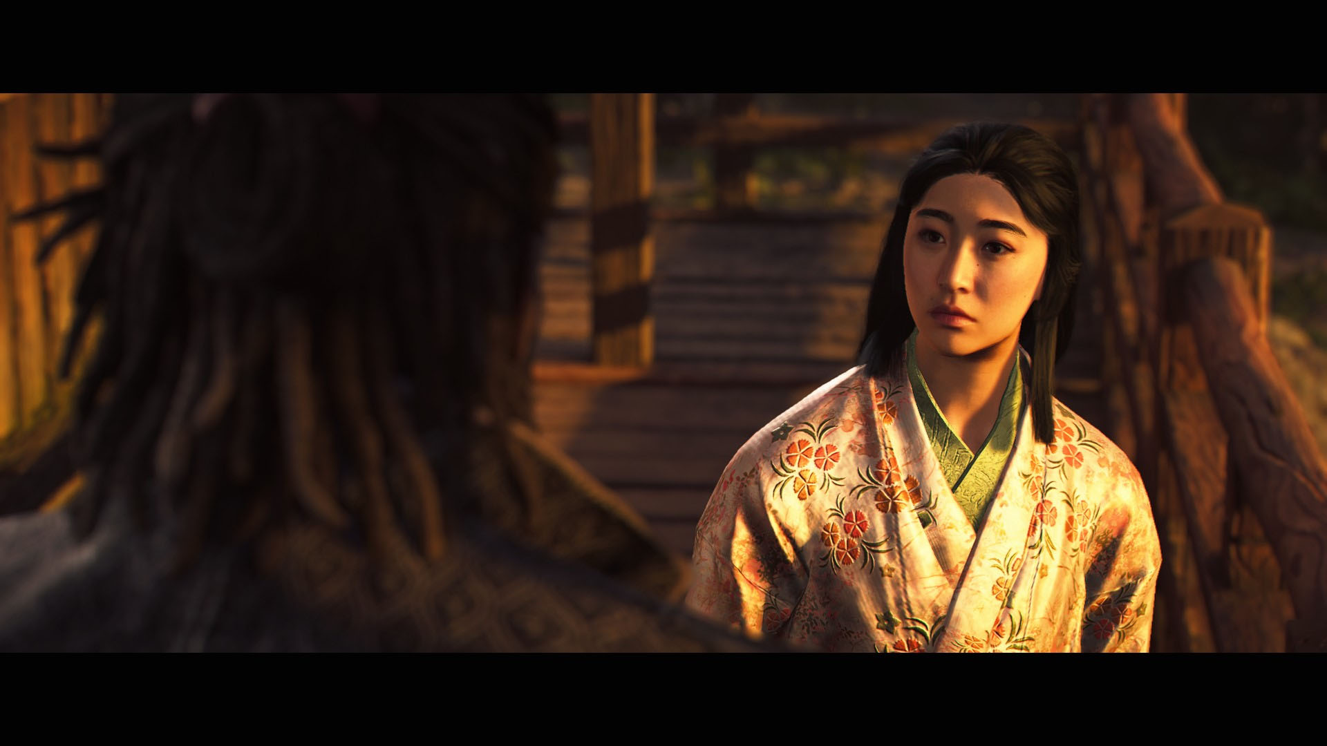 Yasuke romances Lady Oichi in Assassin’s Creed Shadows