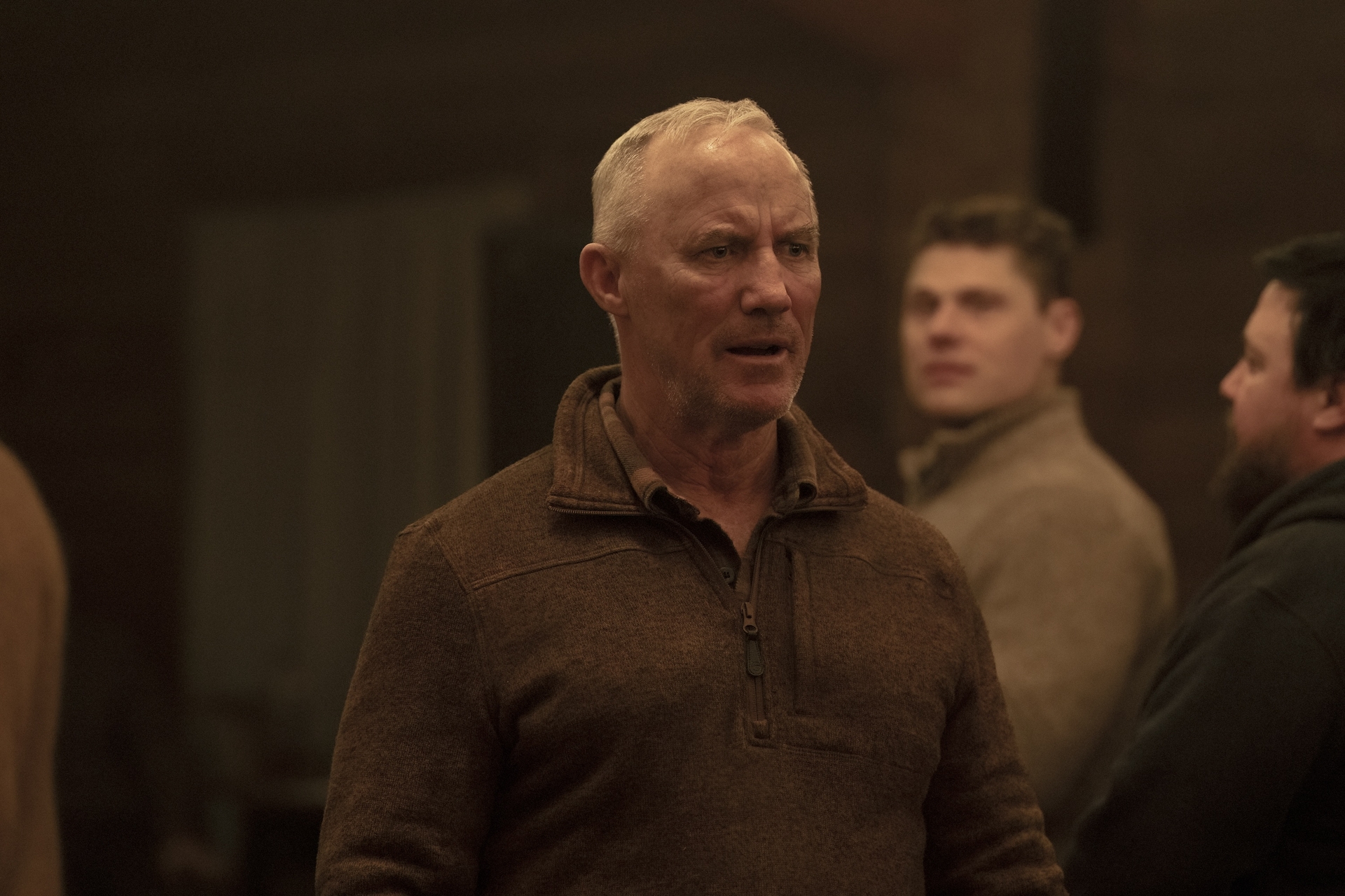 Robert John Burke as Seth in The Last of Us season 2.