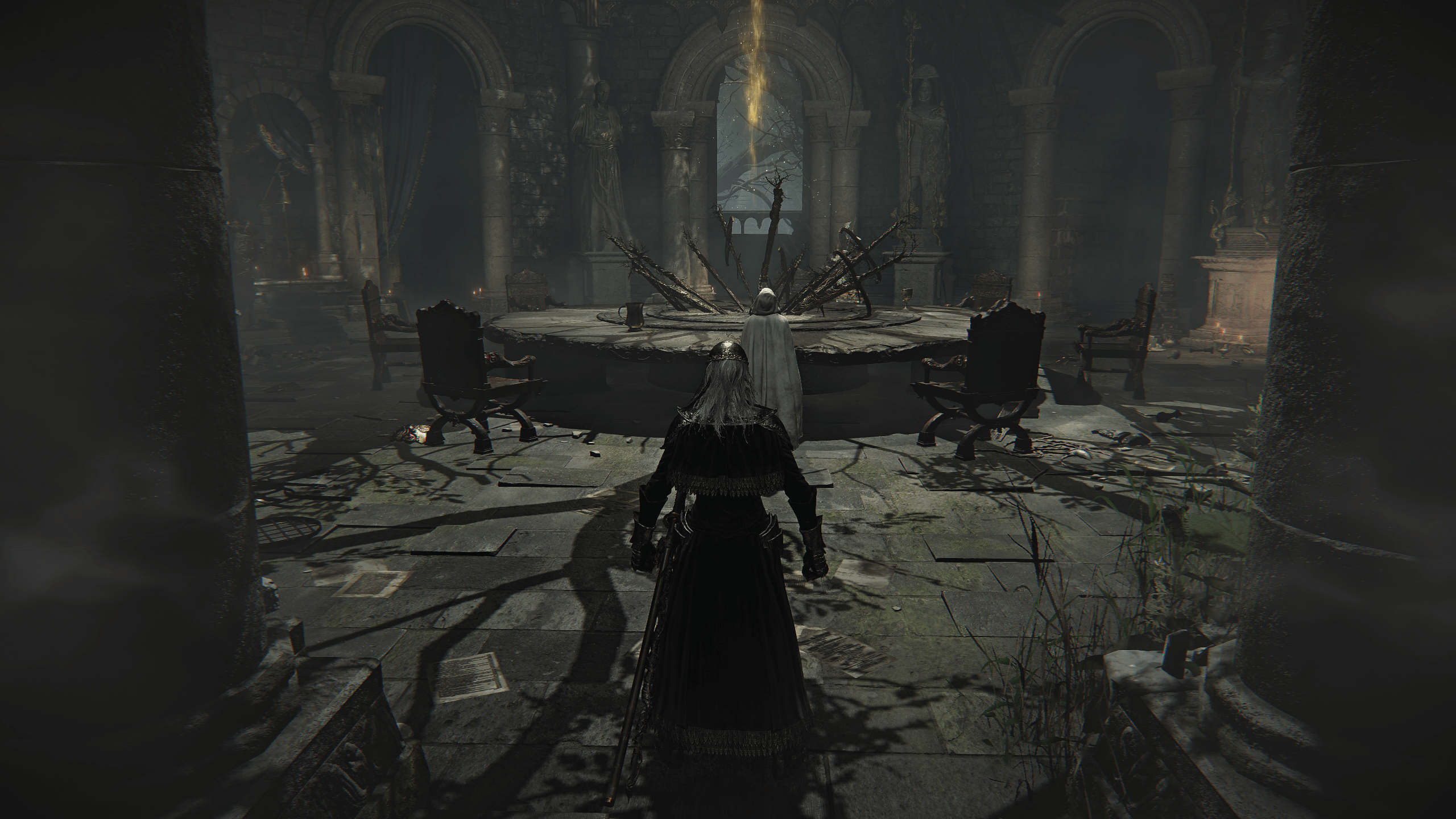 Executor in front of The Duchess in the Roundtable Hold.