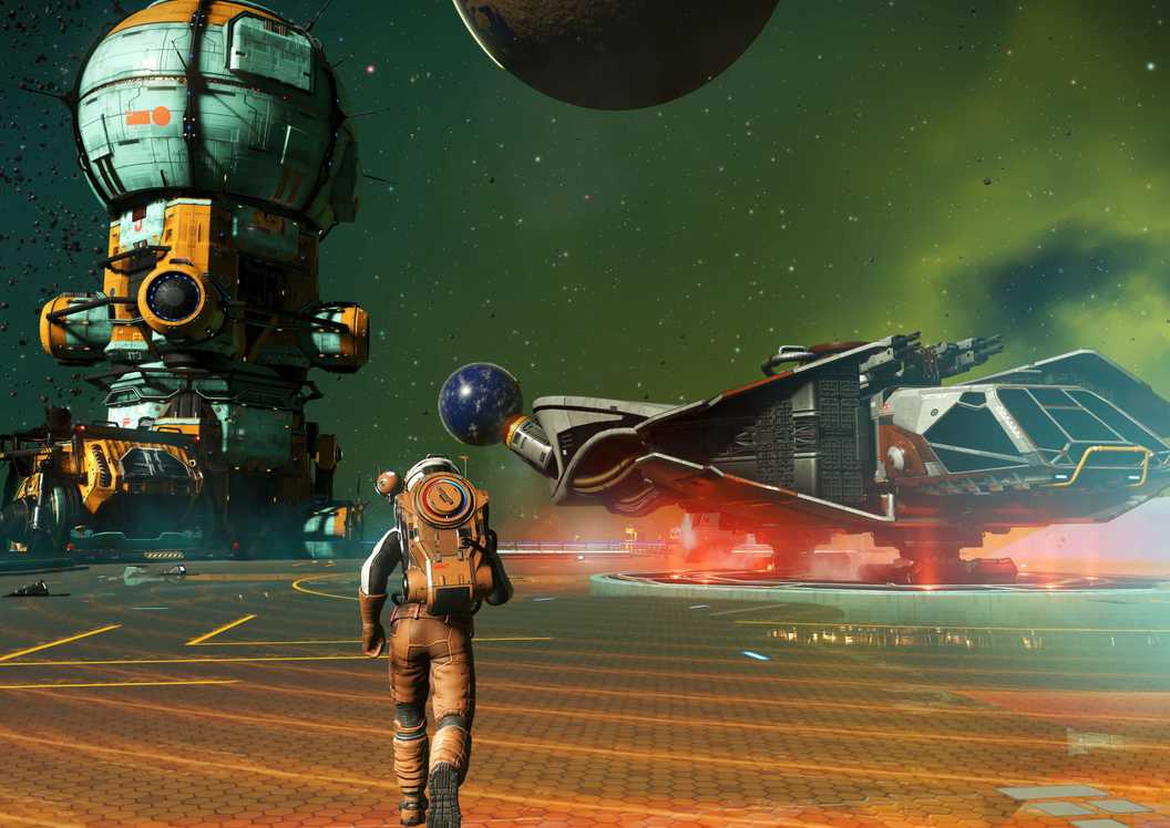 Players working together representing the Alliance guild system in No Man's Sky Cosmos