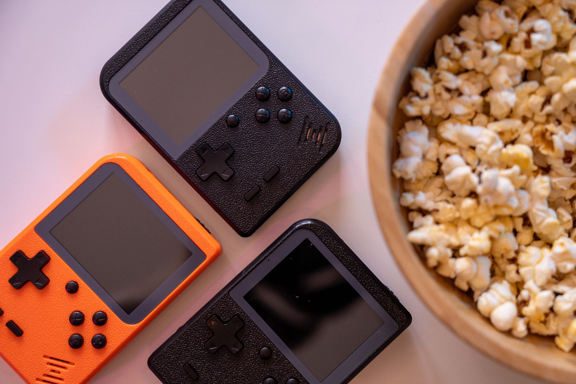 Classic handheld gaming device representing the PSP era