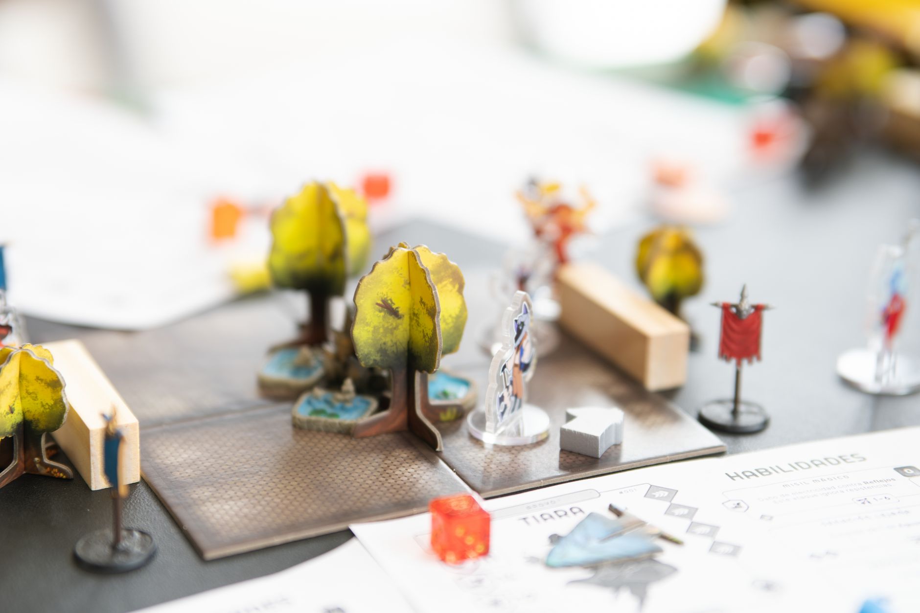 Gaming collectible figure on display