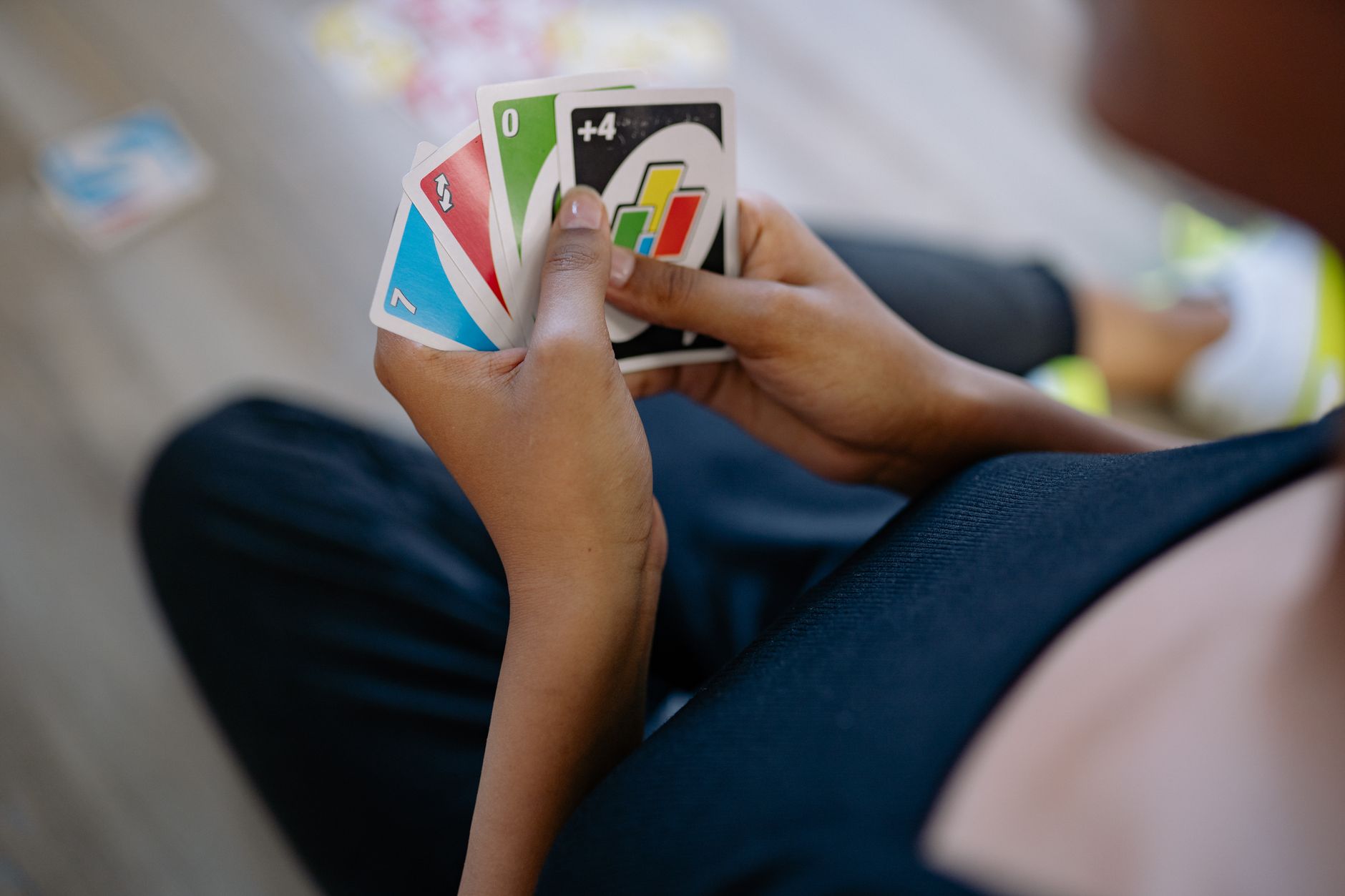 Digital game card or license concept on screen