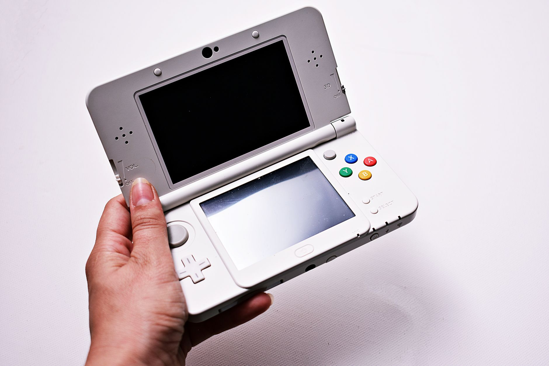 Large screen displaying a Nintendo Direct presentation